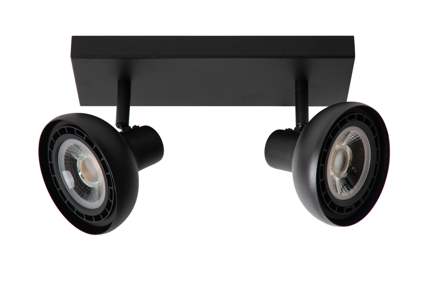 Lucide SENSAS - Ceiling spotlight - 2xGU10 (ES111) - Black