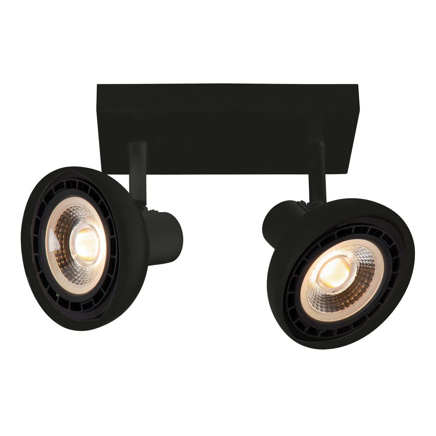 Lucide SENSAS - Ceiling spotlight - 2xGU10 (ES111) - Black