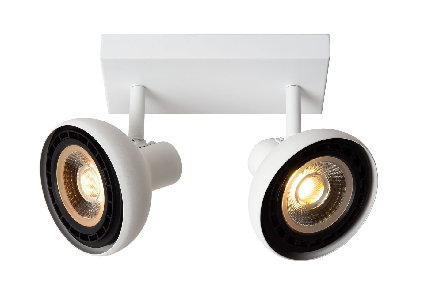 Lucide SENSAS - Ceiling spotlight - 2xGU10 (ES111) - White