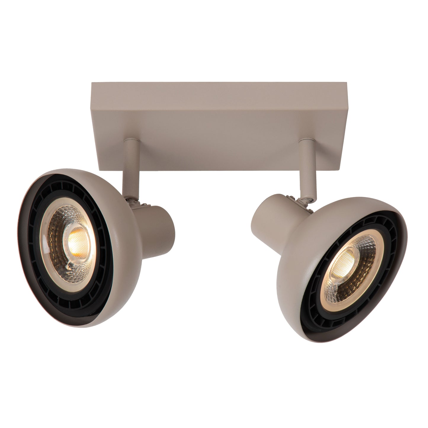 Lucide SENSAS - Ceiling spotlight - 2xGU10 (ES111) - Cream