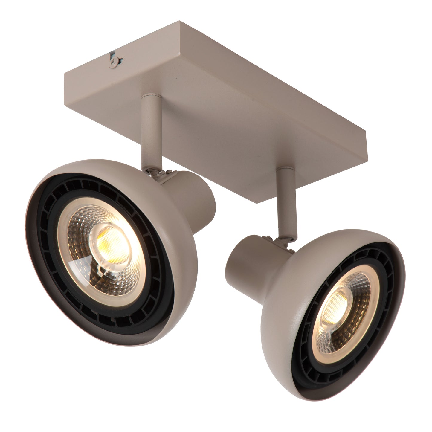 Lucide SENSAS - Ceiling spotlight - 2xGU10 (ES111) - Cream