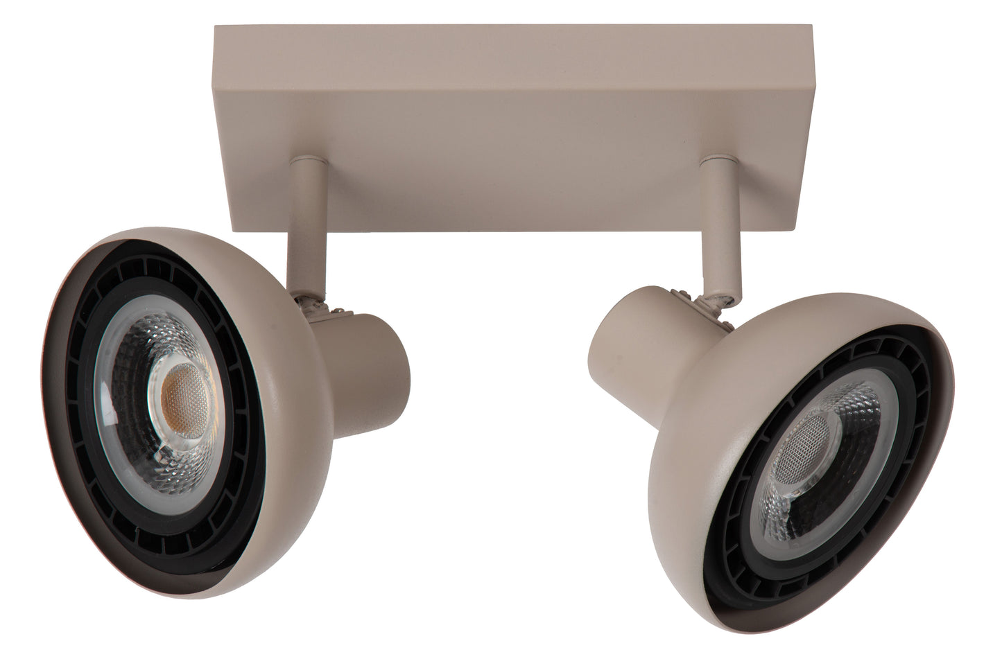 Lucide SENSAS - Ceiling spotlight - 2xGU10 (ES111) - Cream