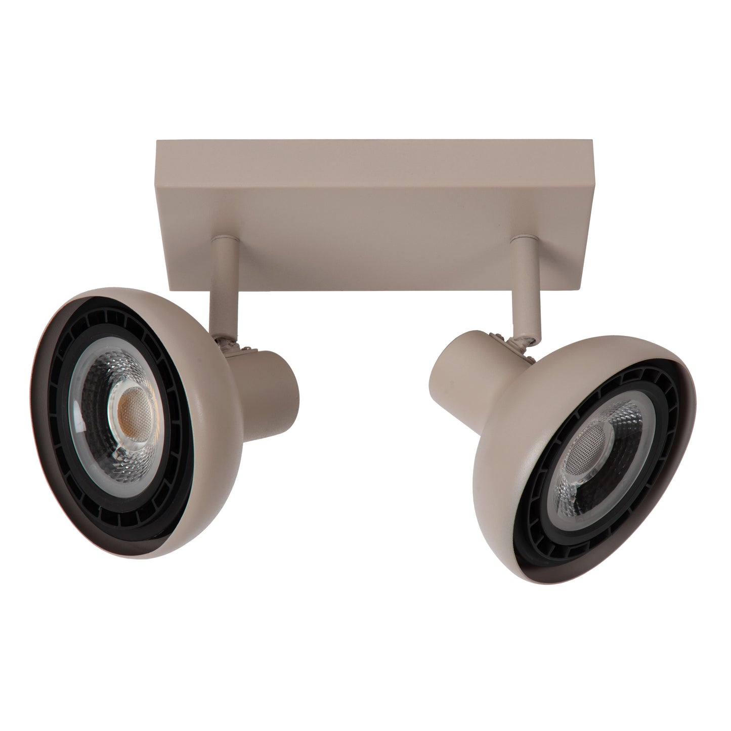 Lucide SENSAS - Ceiling spotlight - 2xGU10 (ES111) - Cream