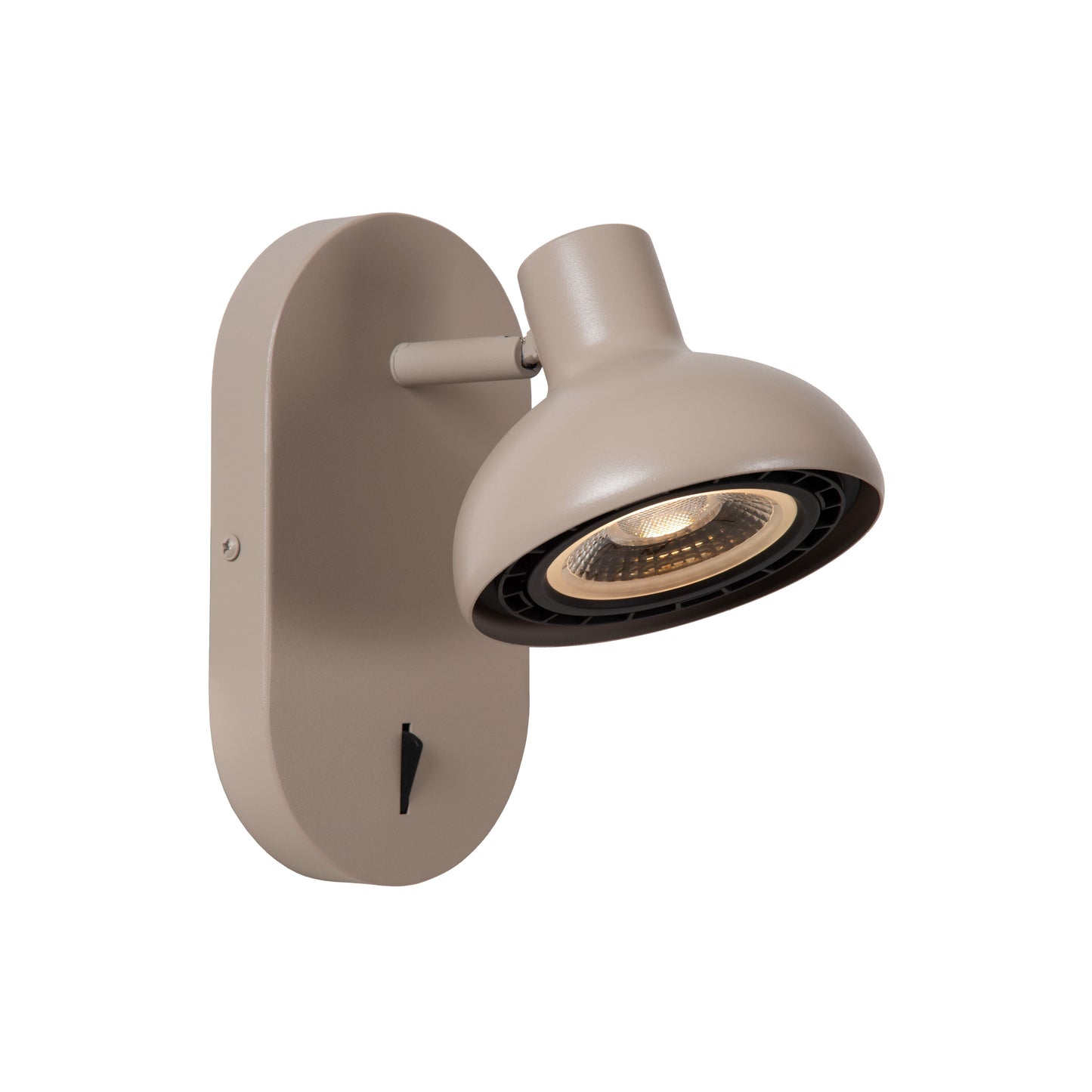 Lucide SENSAS - Bedside lamp / Wall light - 1xGU10 (ES111) - Cream