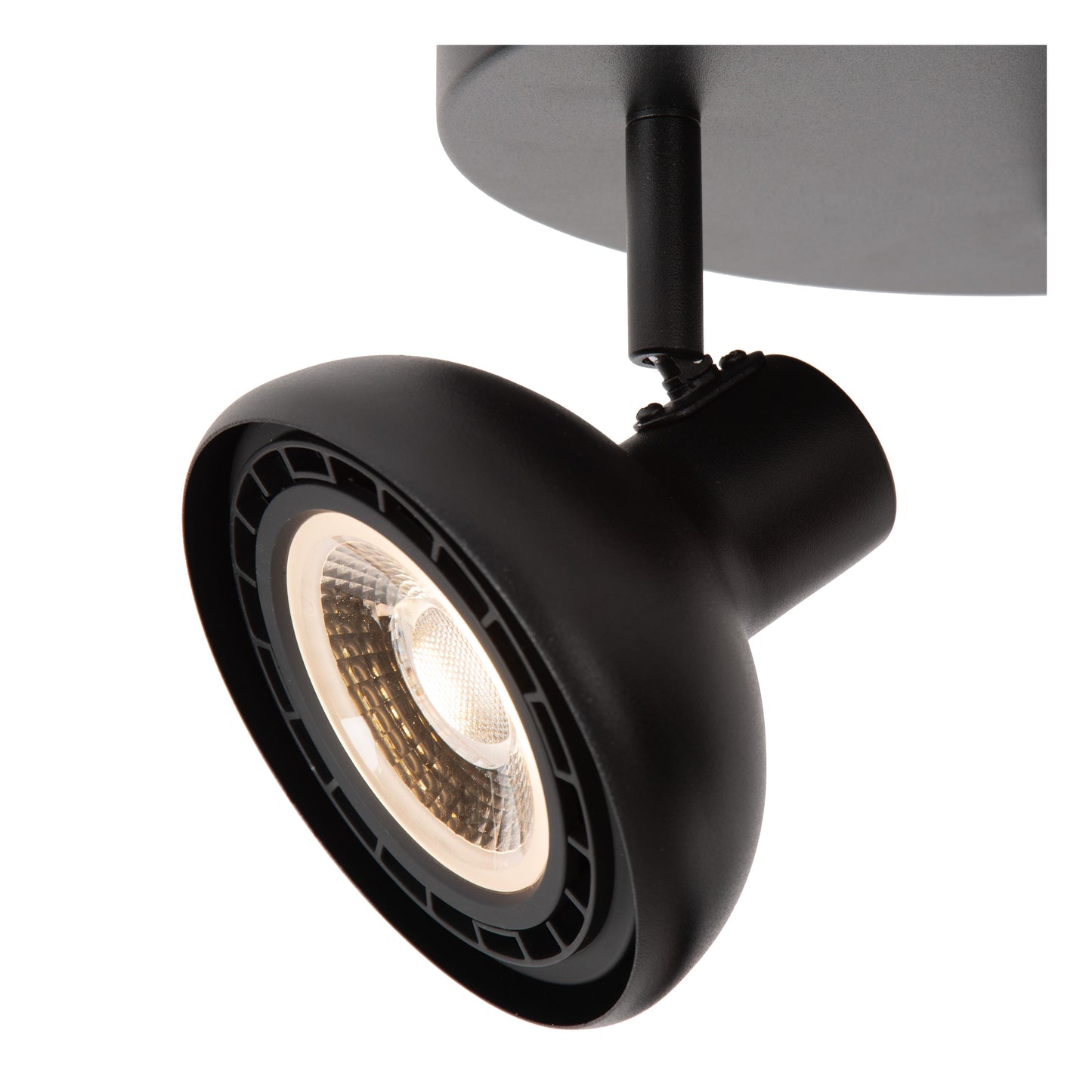 Lucide SENSAS - Ceiling spotlight - Ø 25,8 cm - 3xGU10 (ES111) - Black