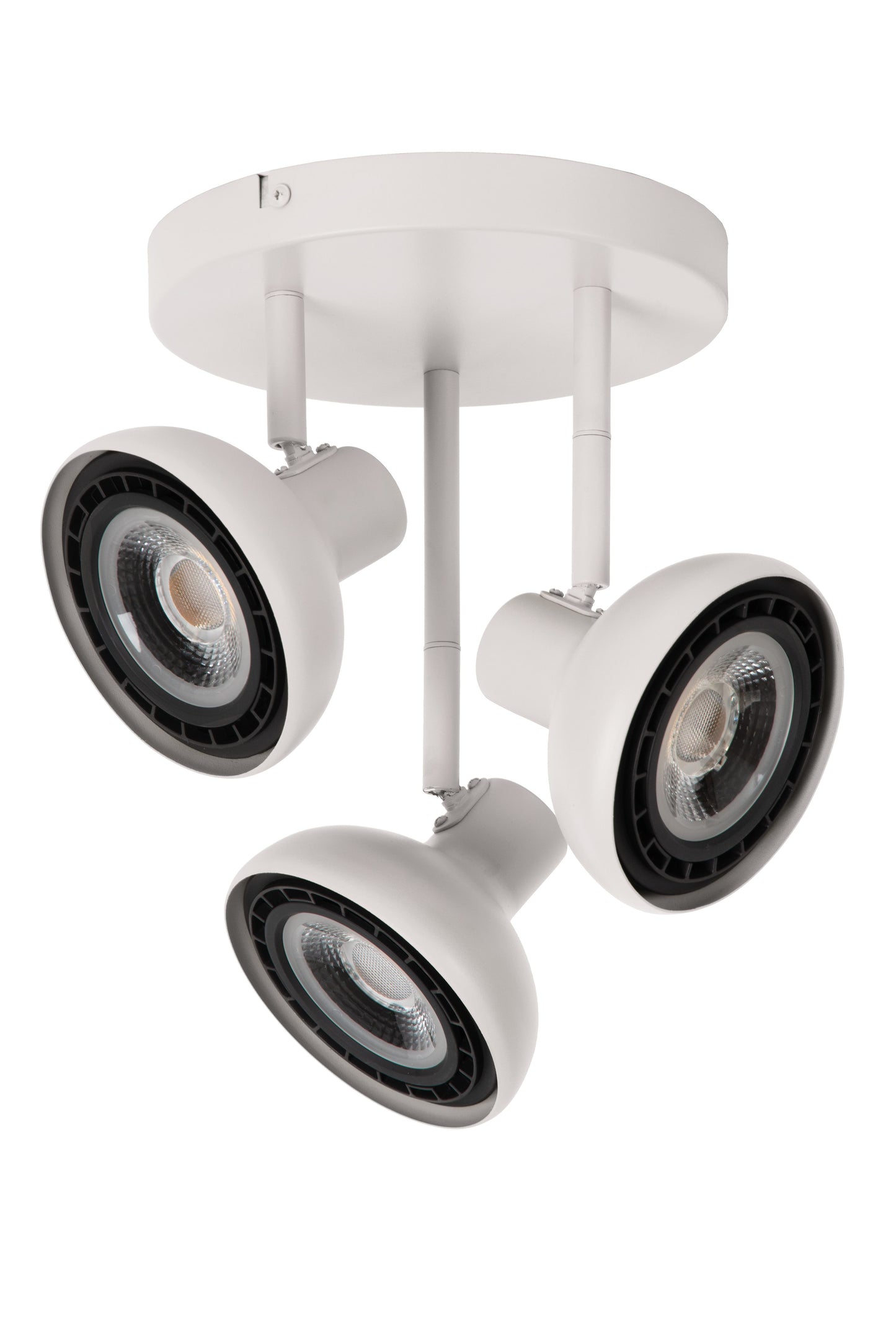 Lucide SENSAS - Ceiling spotlight - Ø 25,8 cm - 3xGU10 (ES111) - White