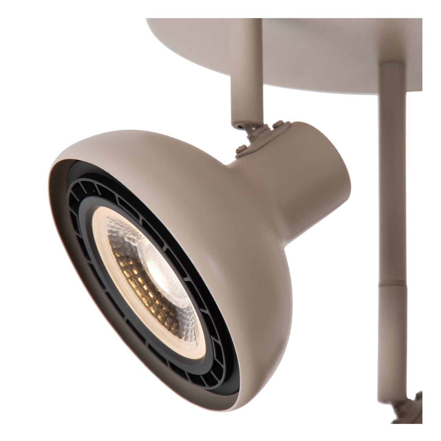 Lucide SENSAS - Ceiling spotlight - Ø 25,8 cm - 3xGU10 (ES111) - Cream