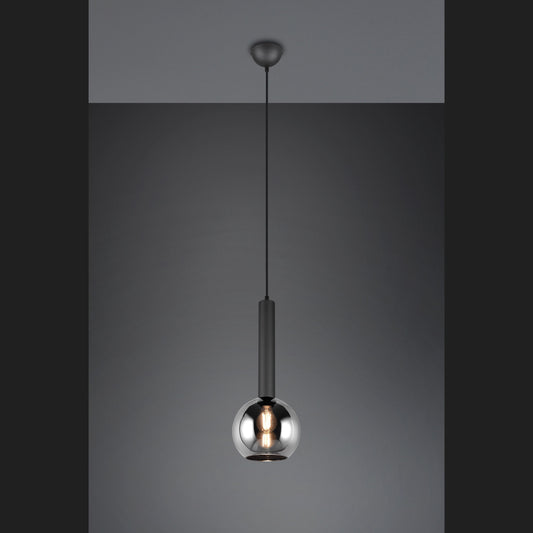Clayton  - Pendant - Smoke - Trio