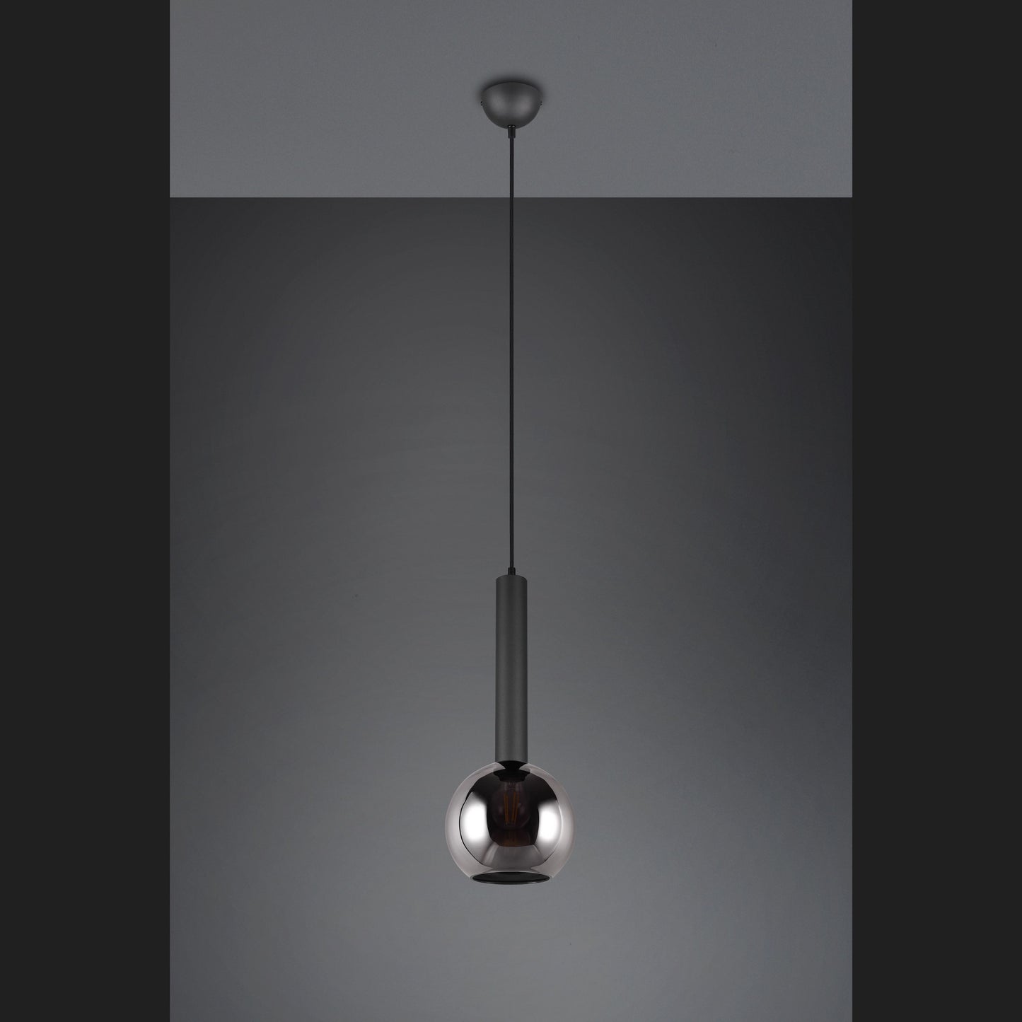 Clayton  - Pendant - Smoke - Trio