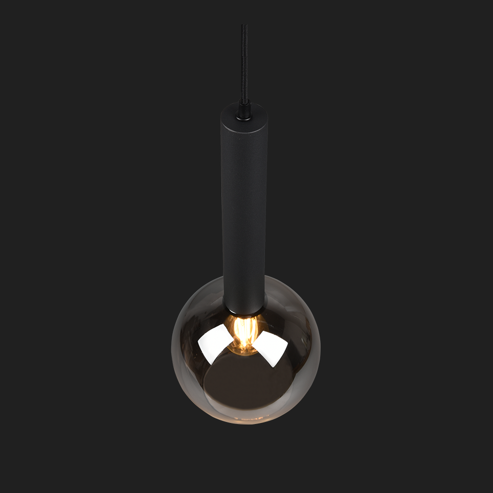 Clayton  - Pendant - Smoke - Trio