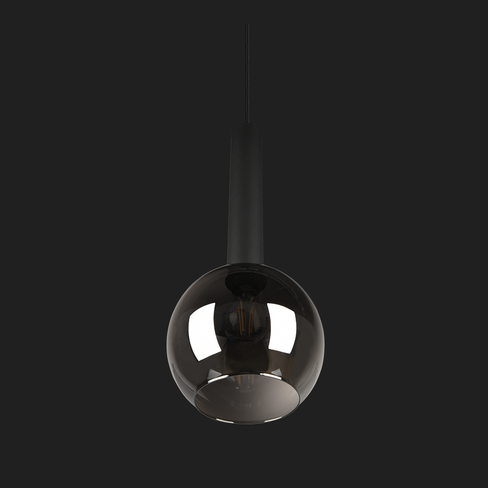 Clayton  - Pendant - Smoke - Trio