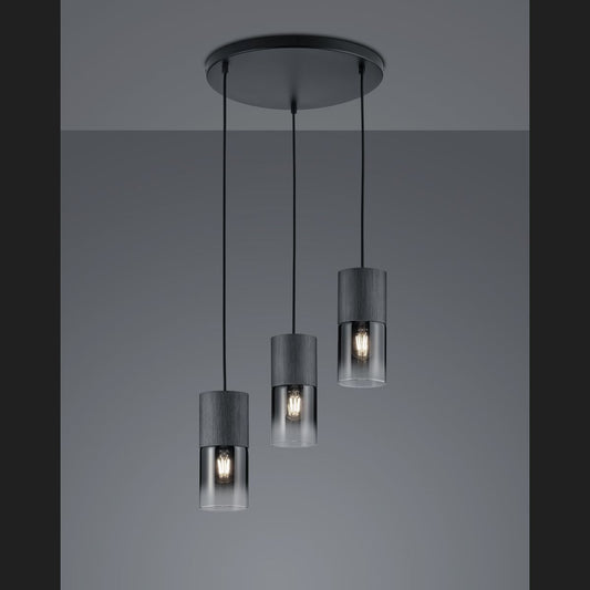 Robin  - Pendant - Smoke - Trio