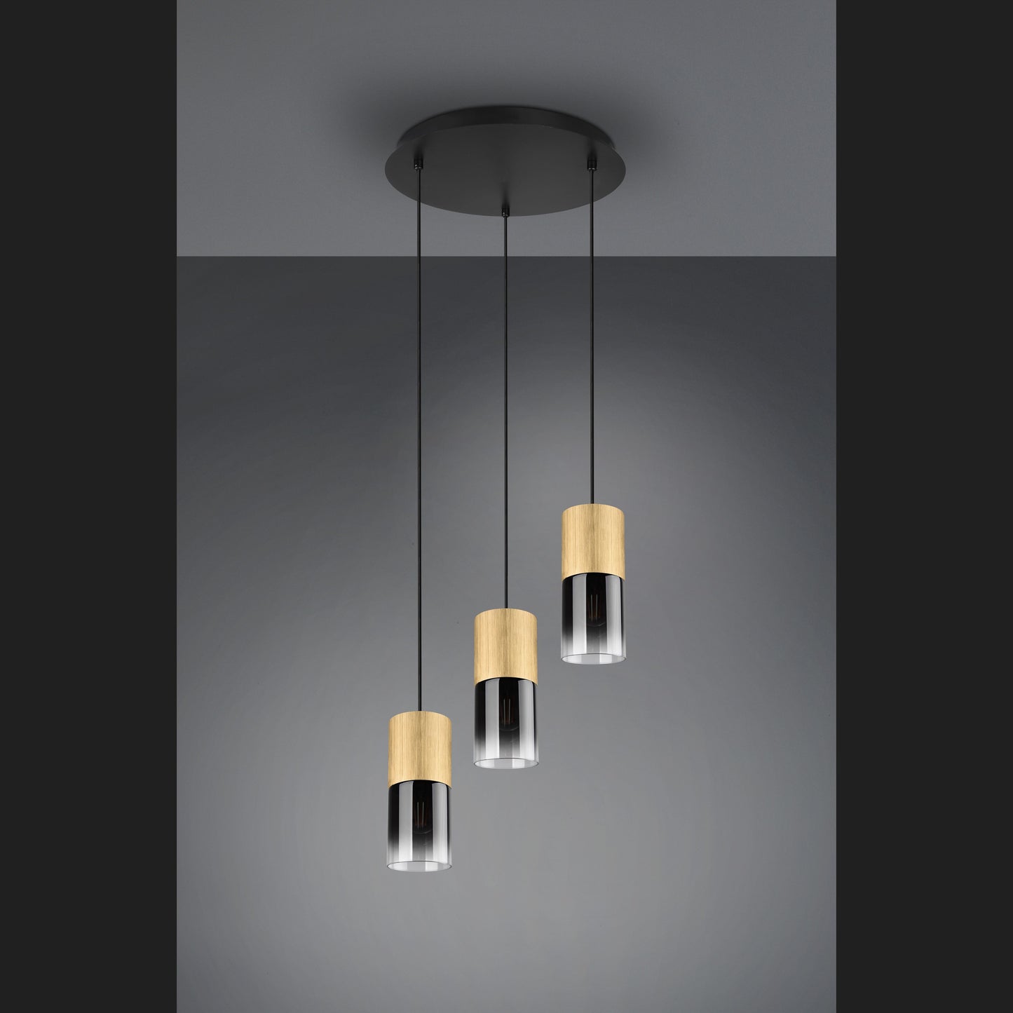 Robin  - Pendant - Smoke - Trio