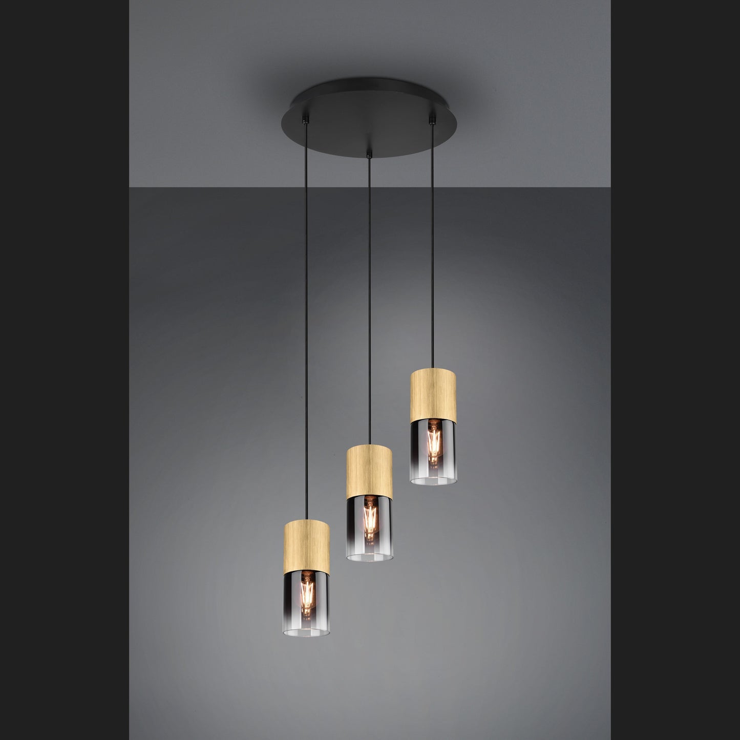 Robin  - Pendant - Smoke - Trio