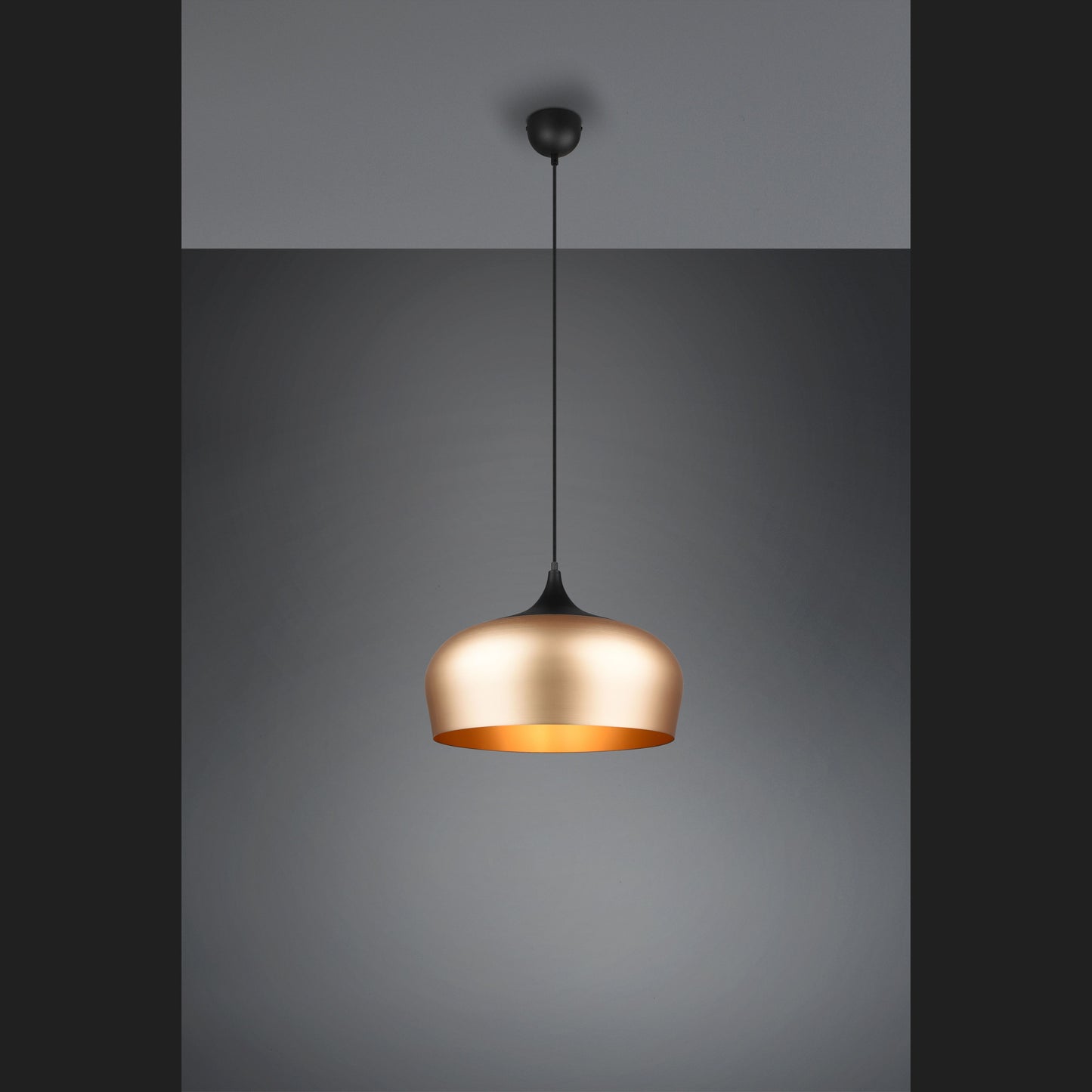 Chiron  - Pendant - Brass Matt - Trio