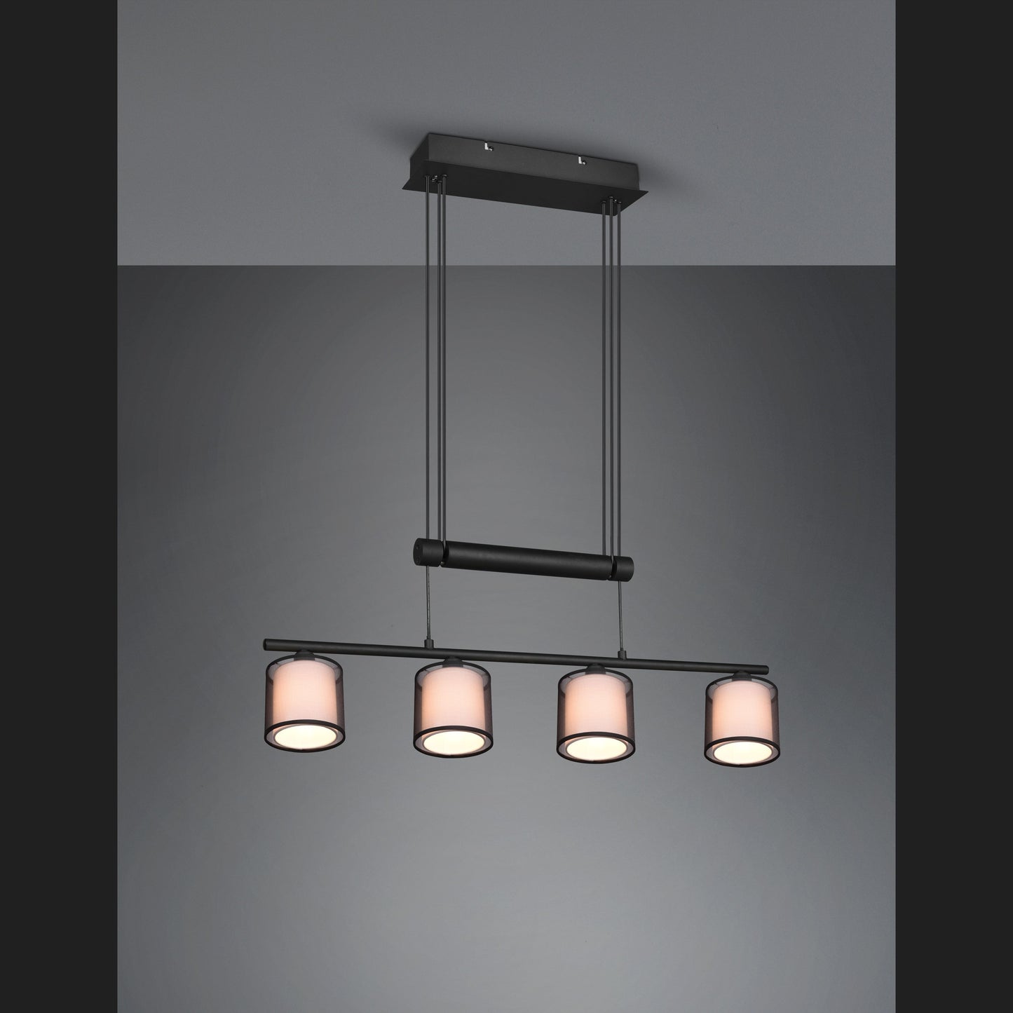 Burton  - Pendant - White - Trio