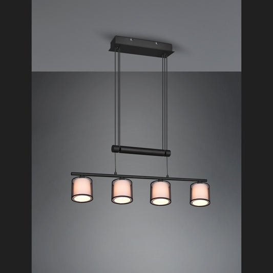 Burton  - Pendant - White - Trio