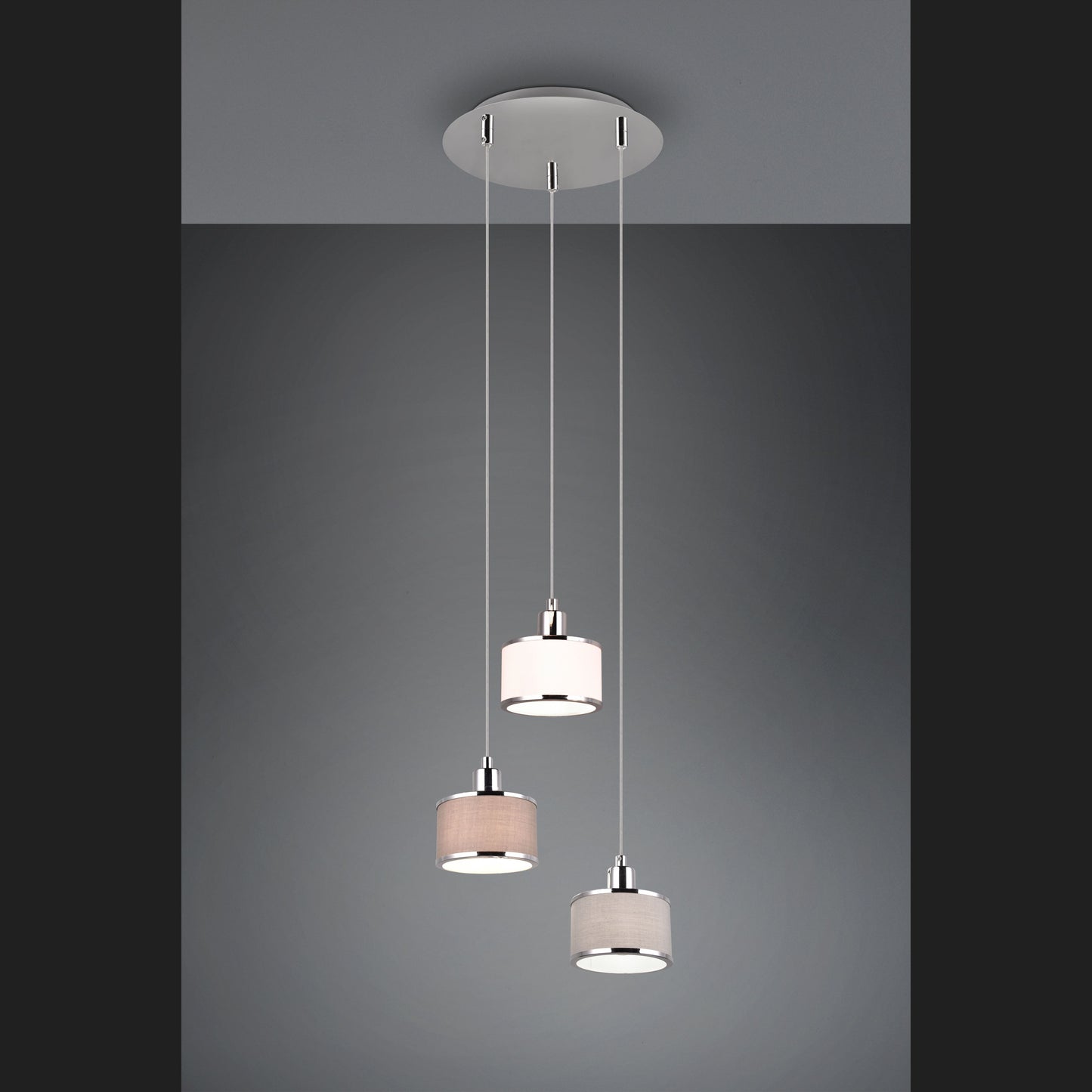 Kaprun  - Pendant - Brown - Trio