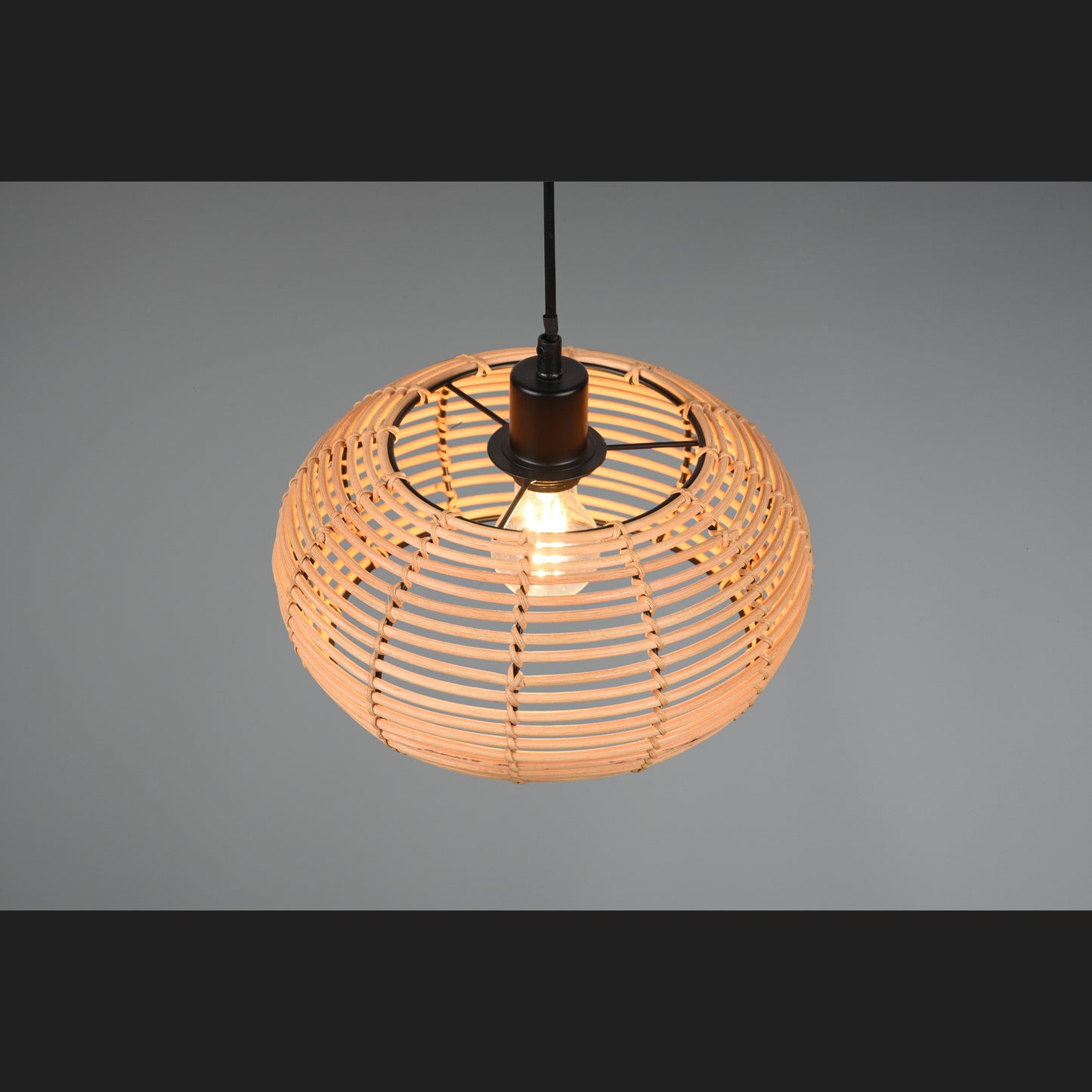 Inga  - Pendant - Natural Finish - Trio