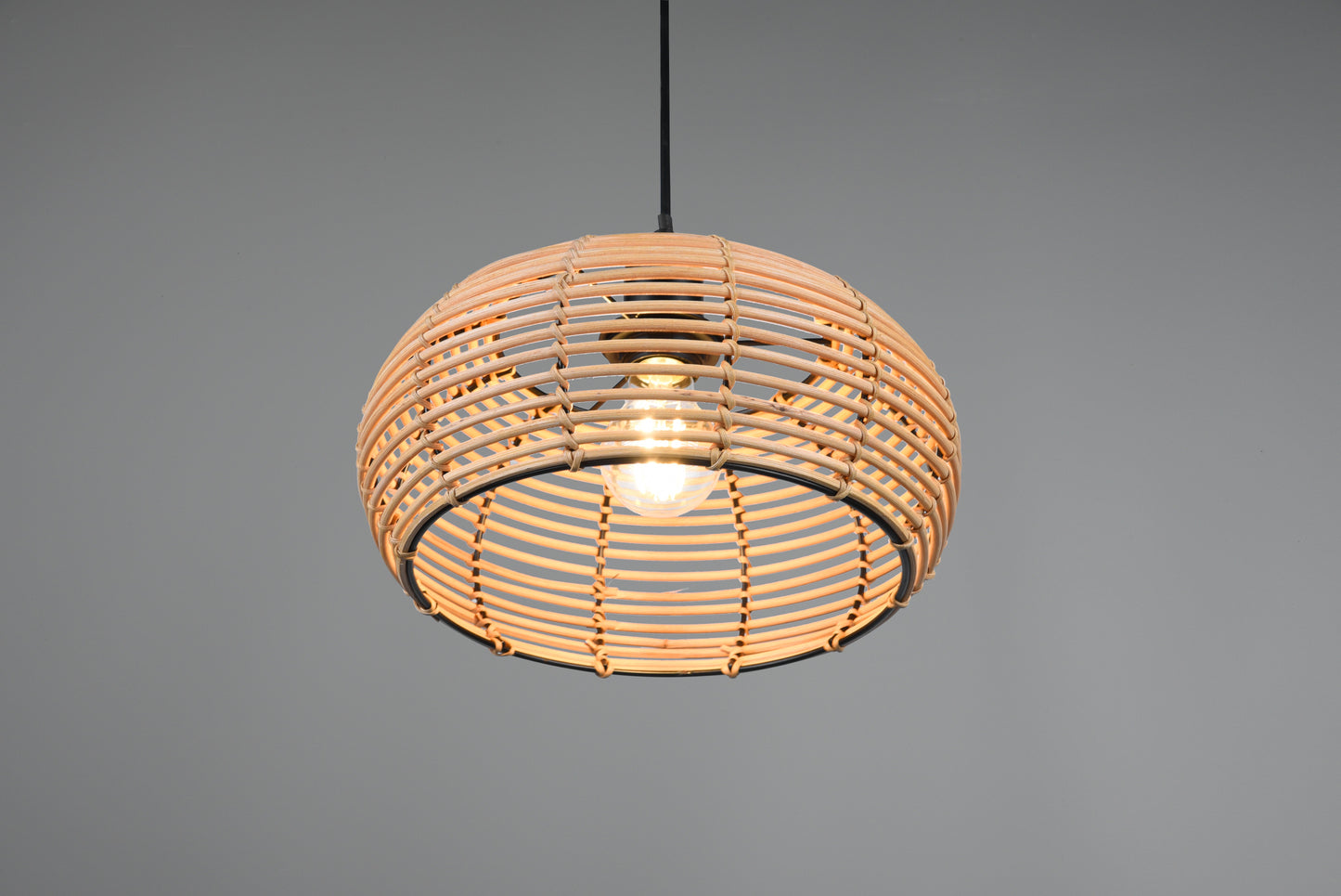 Inga  - Pendant - Natural Finish - Trio