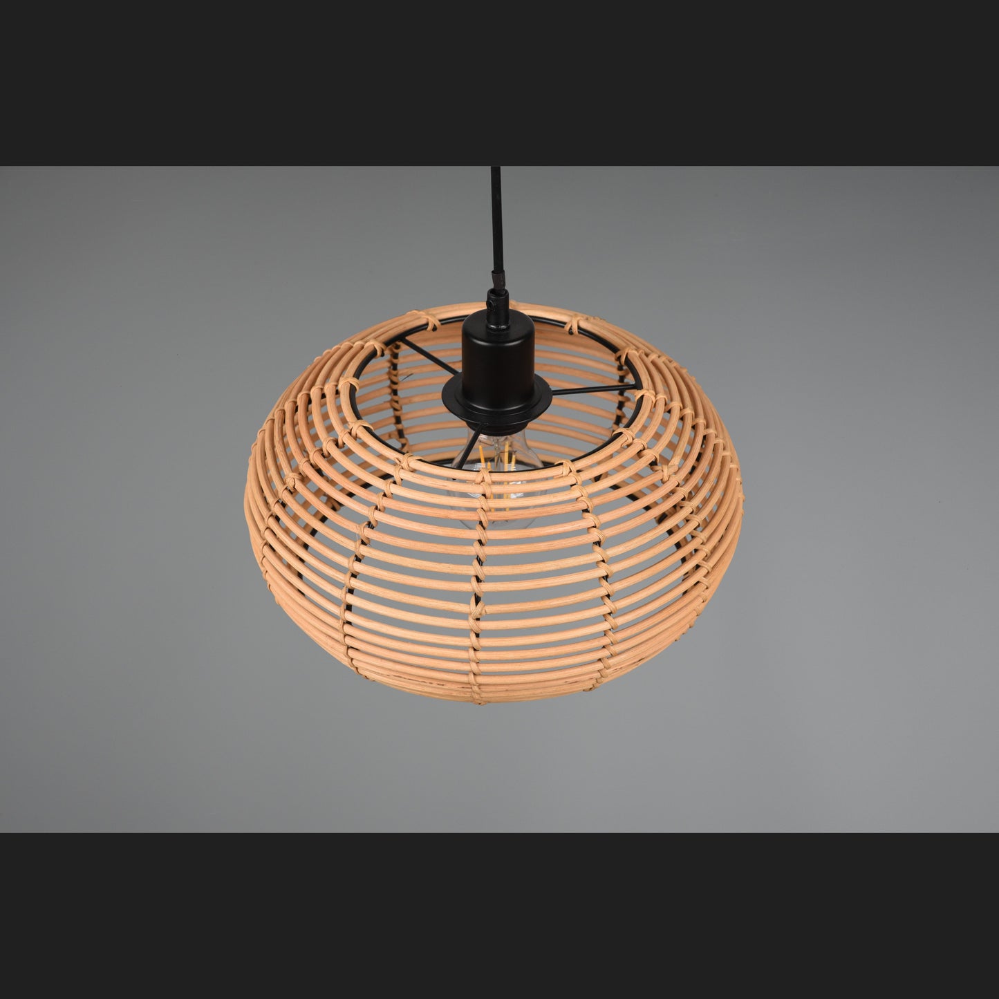 Inga  - Pendant - Natural Finish - Trio