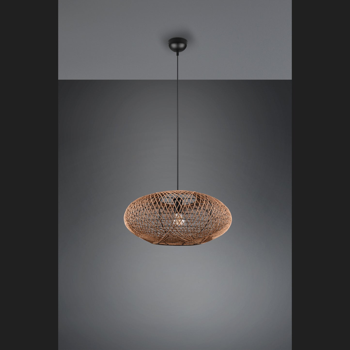 Hedda  - Pendant - Natural Finish - Trio