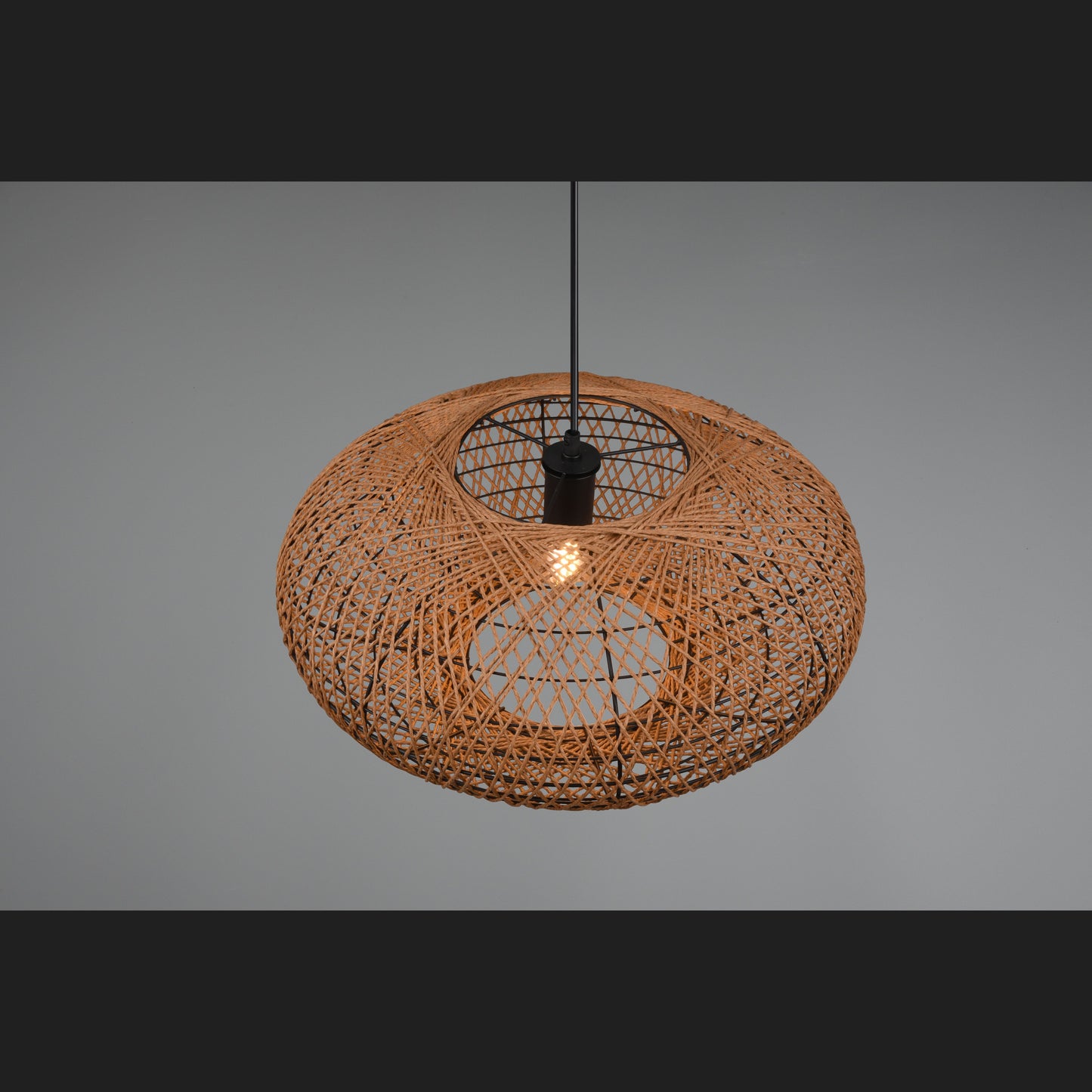 Hedda  - Pendant - Natural Finish - Trio