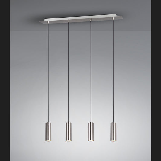 Marley  - Pendant - Nickel Matt - Trio