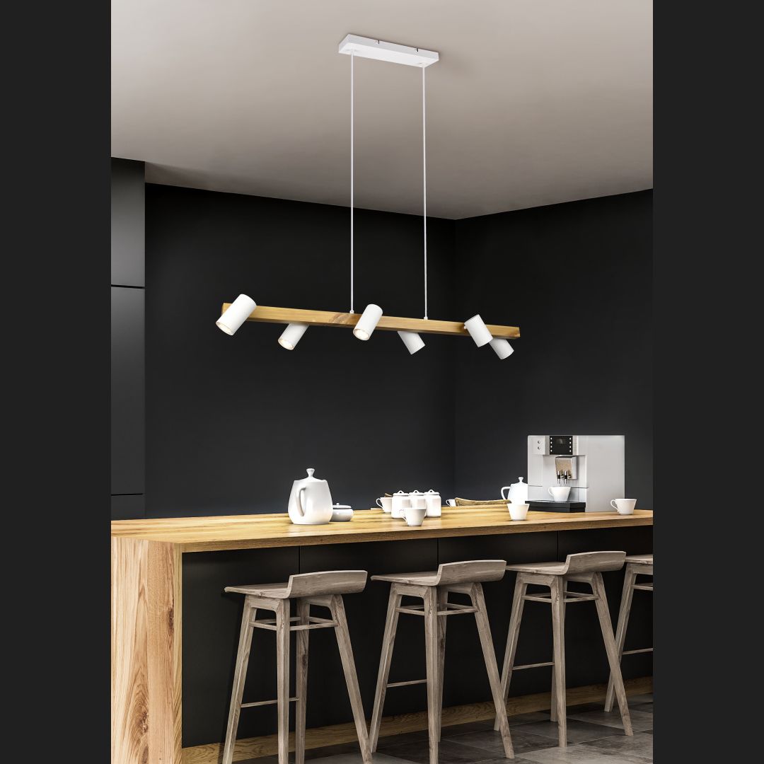 Marley  - Pendant - White Matt - Trio