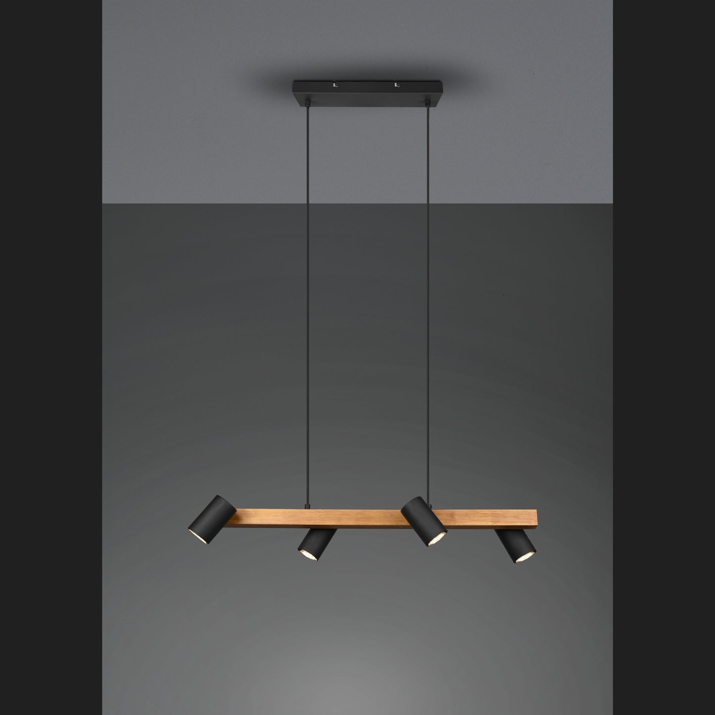 Marley  - Pendant - Black Matt - Trio
