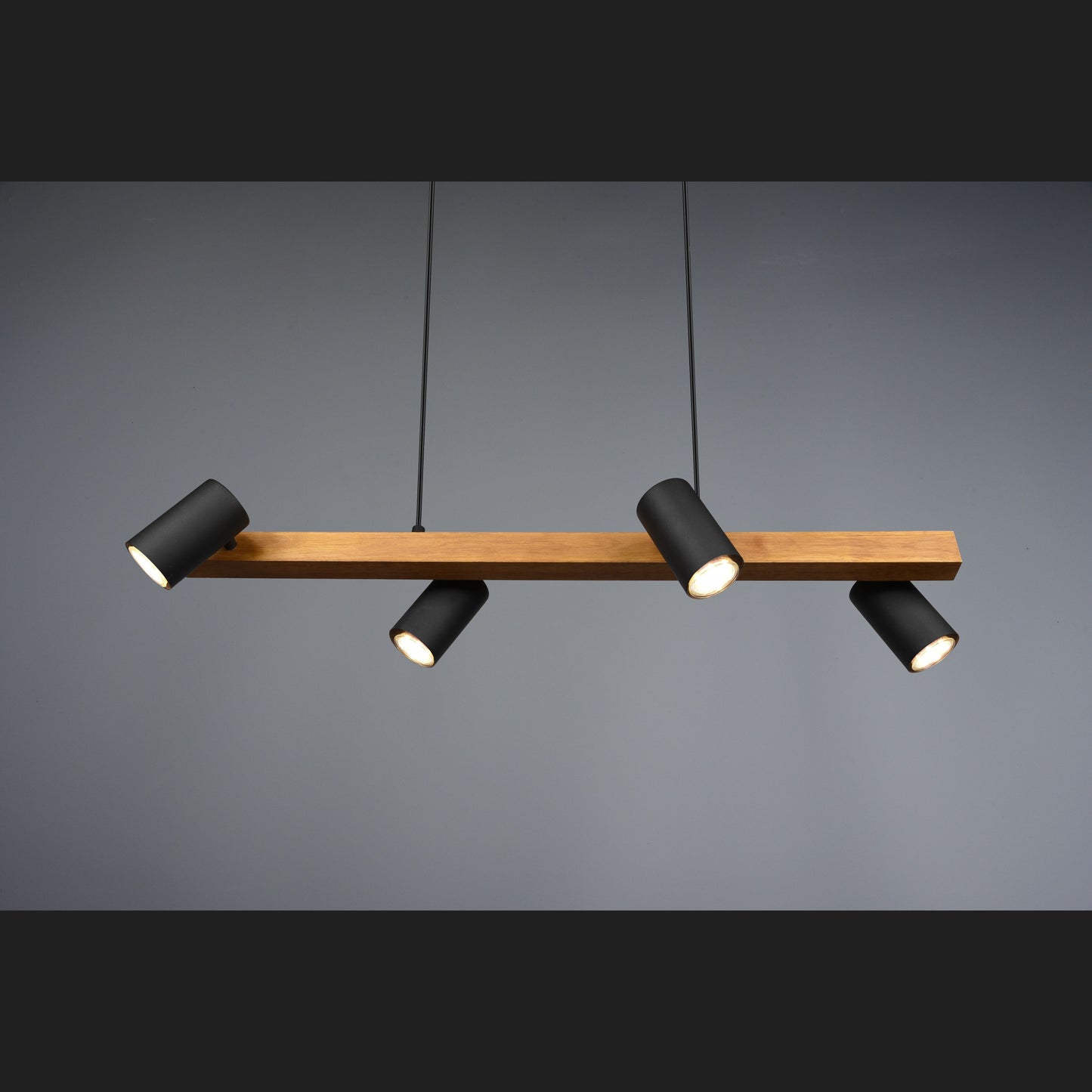 Marley  - Pendant - Black Matt - Trio