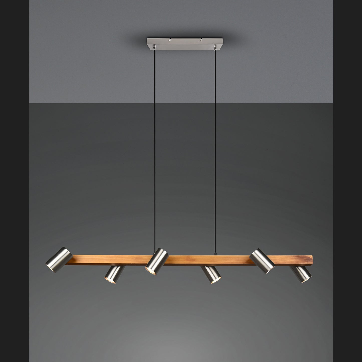 Marley  - Pendant - Nickel Matt - Trio