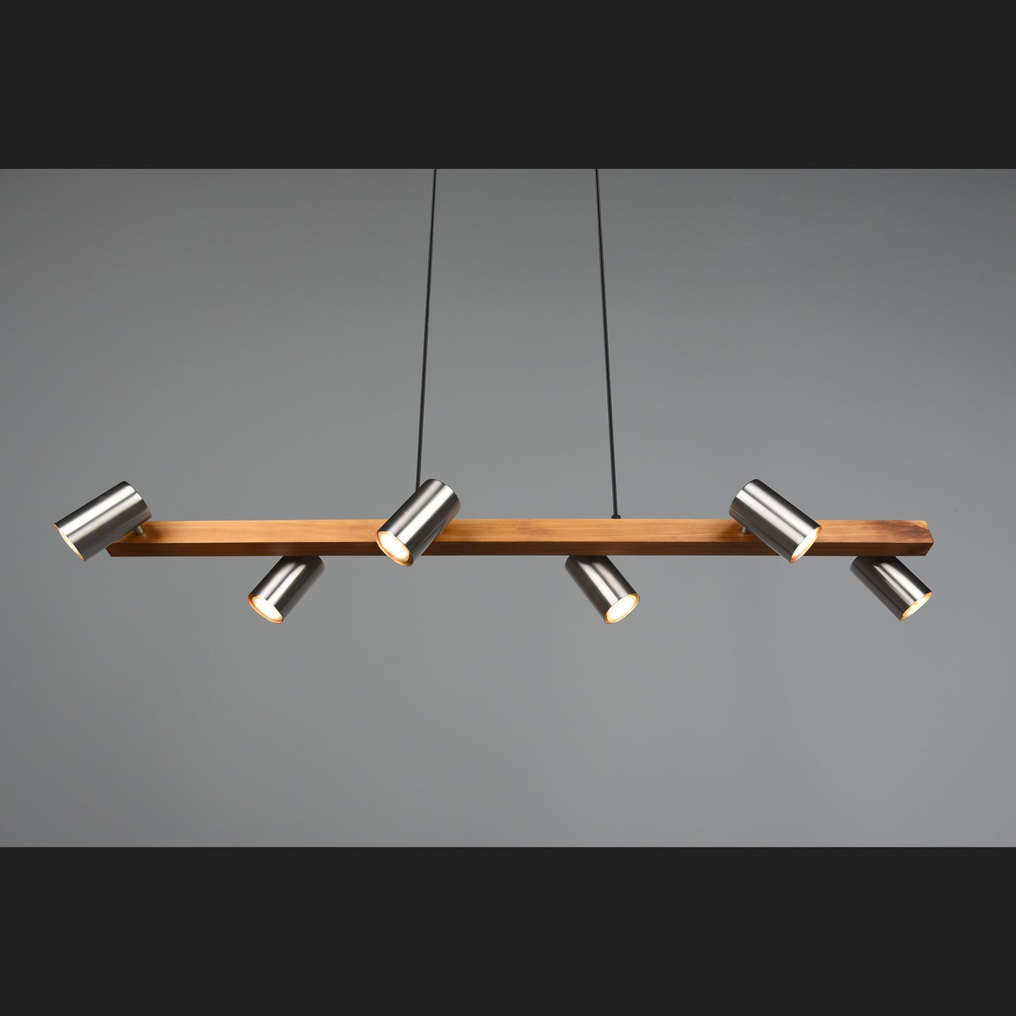 Marley  - Pendant - Nickel Matt - Trio