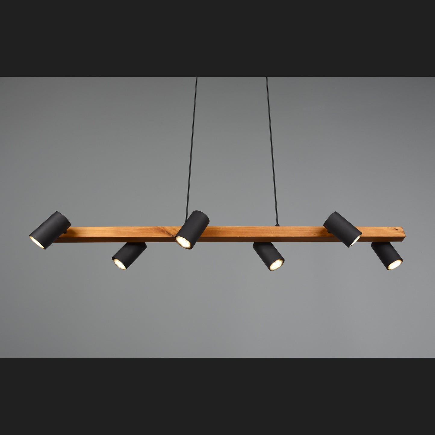 Marley  - Pendant - Black Matt - Trio