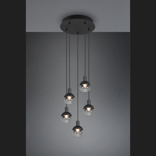 Mela  - Pendant - Black - Trio