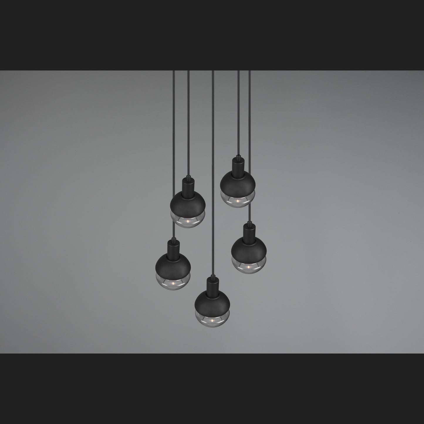 Mela  - Pendant - Black - Trio