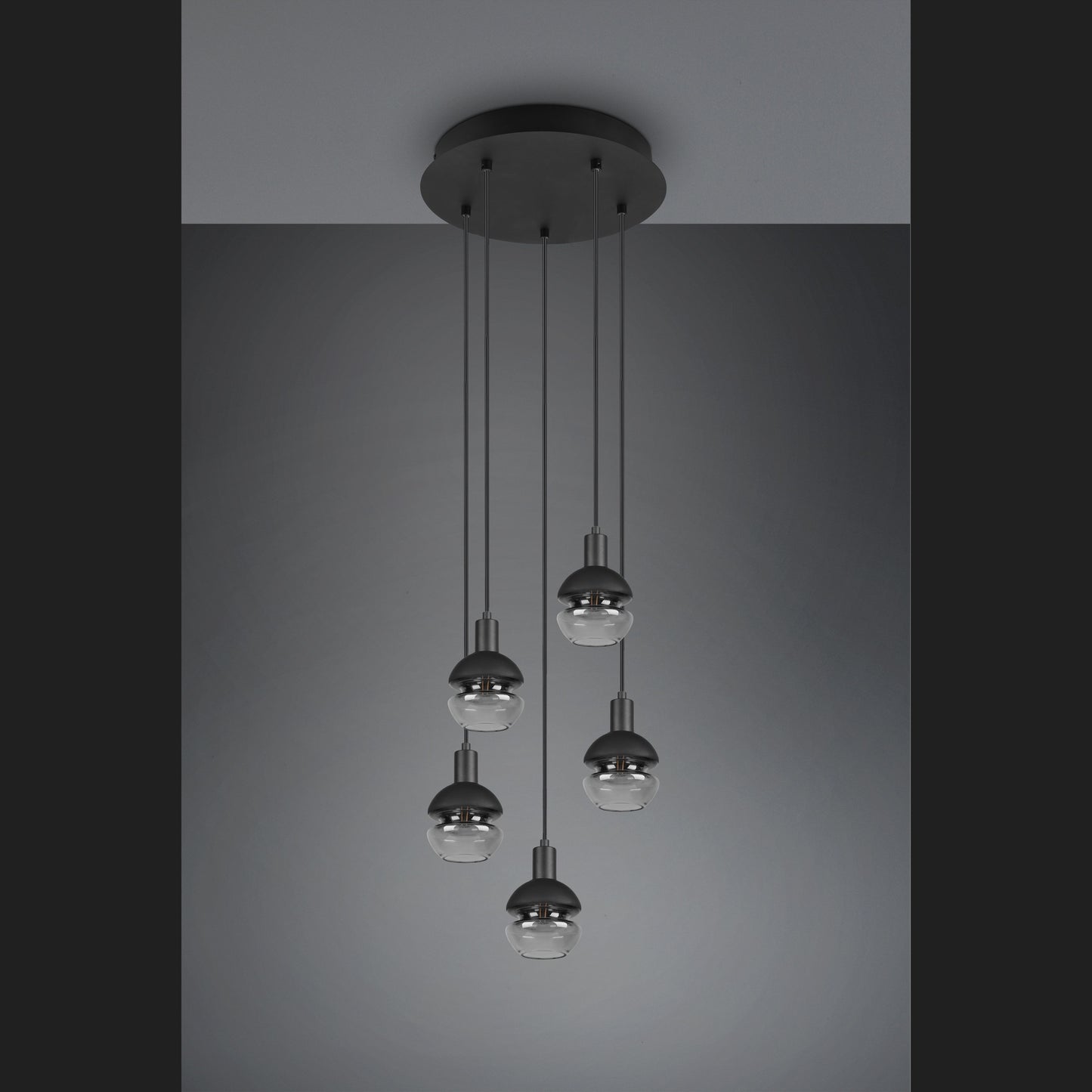 Mela  - Pendant - Black - Trio