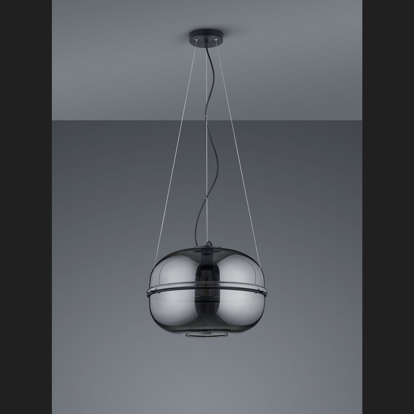 Lorena  - Pendant - Chrome Plated - Trio