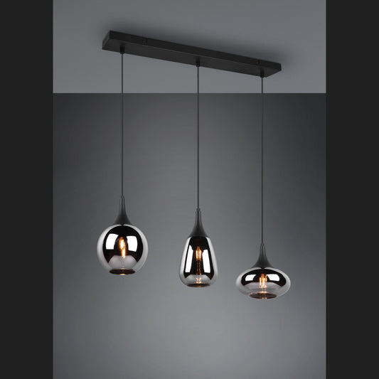 Lumina  - Pendant - Chrome Plated - Trio