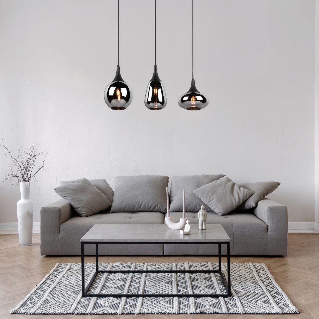 Lumina  - Pendant - Chrome Plated - Trio