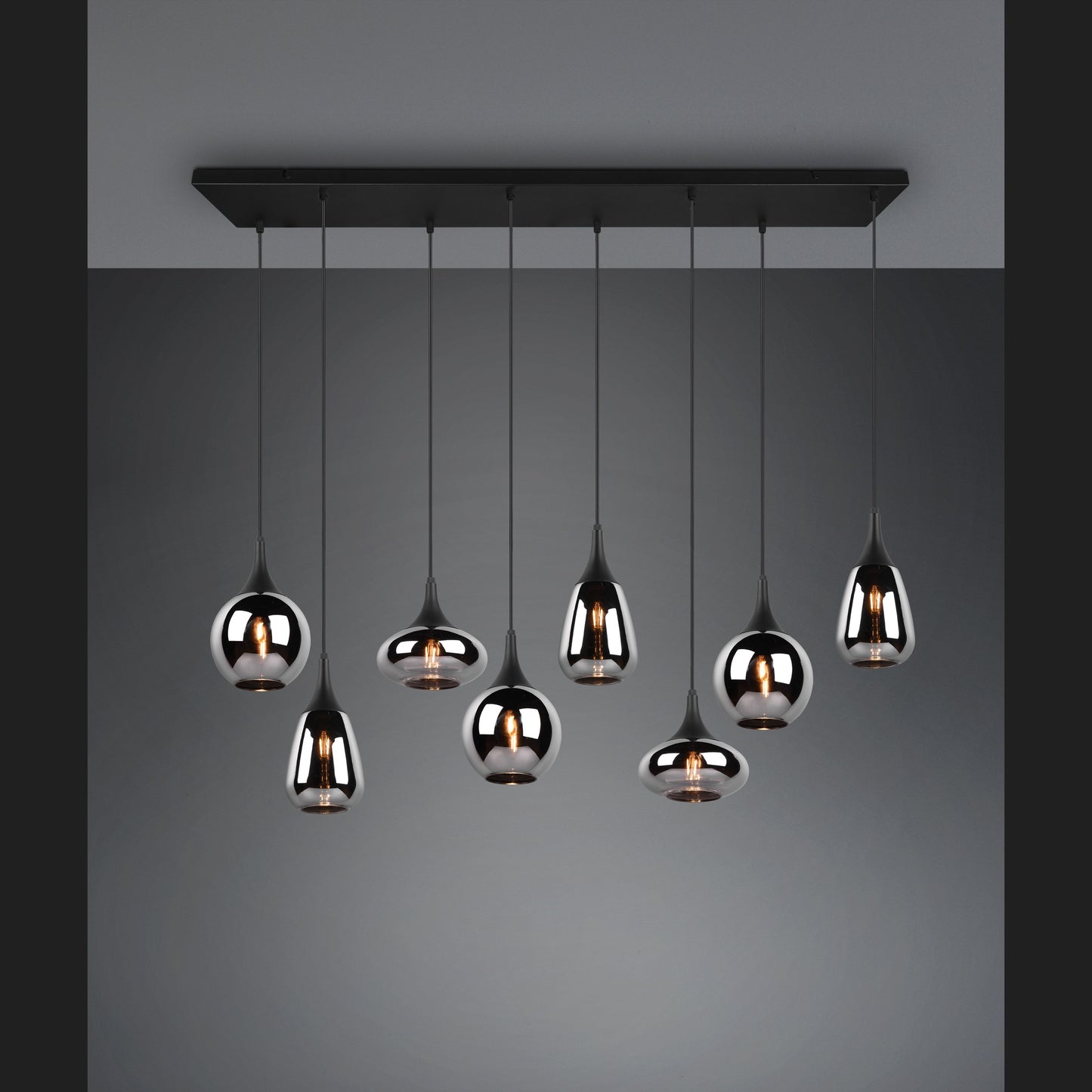 Lumina  - Pendant - Chrome Plated - Trio