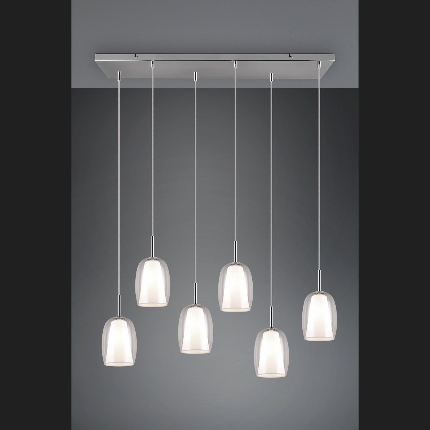 Barret  - Pendant - White - TRIO Select