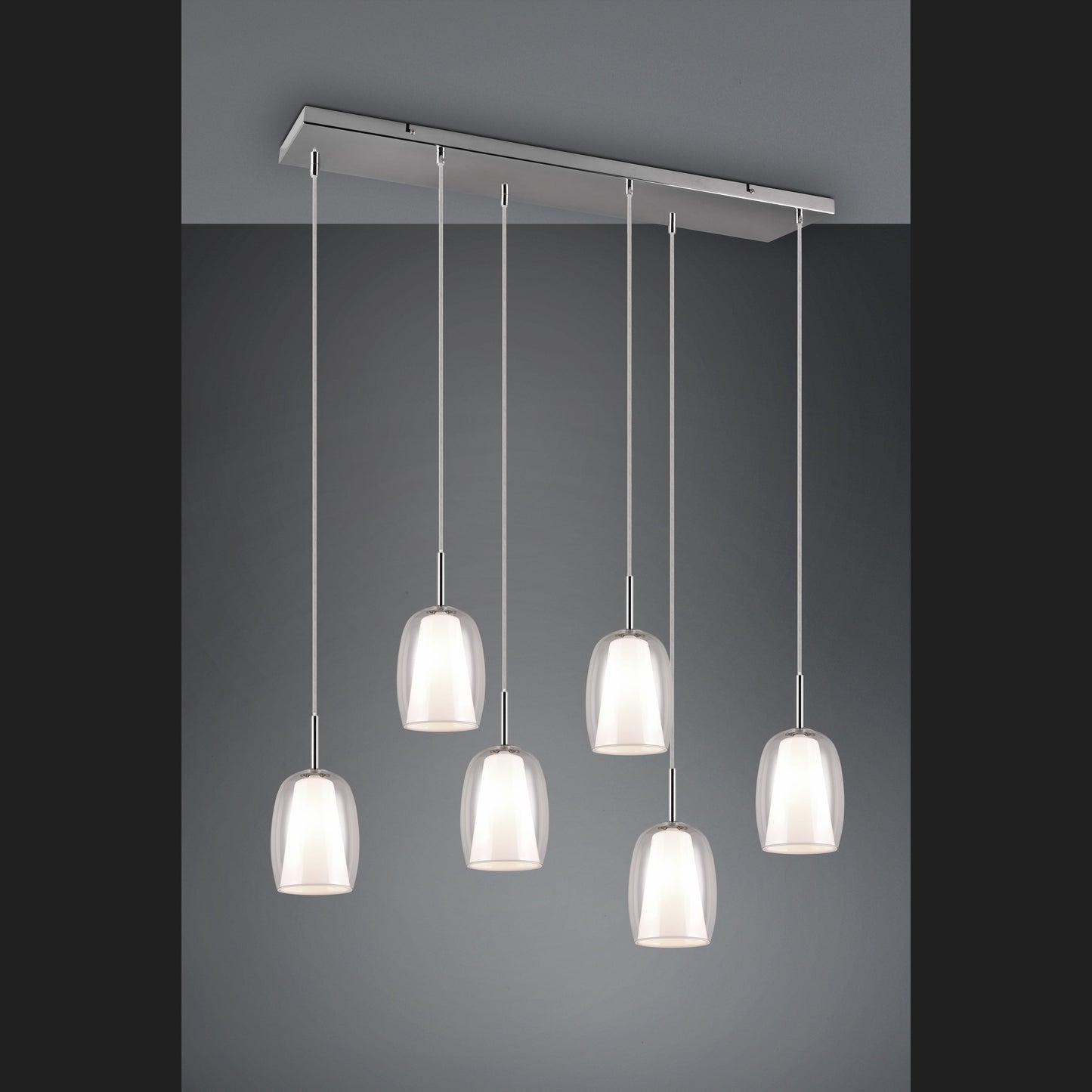 Barret  - Pendant - White - TRIO Select