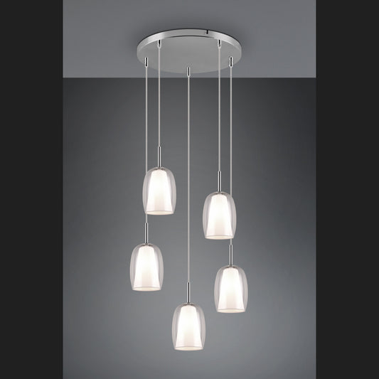 Barret  - Pendant - White - TRIO Select