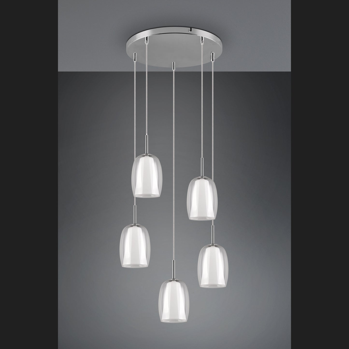 Barret  - Pendant - White - TRIO Select