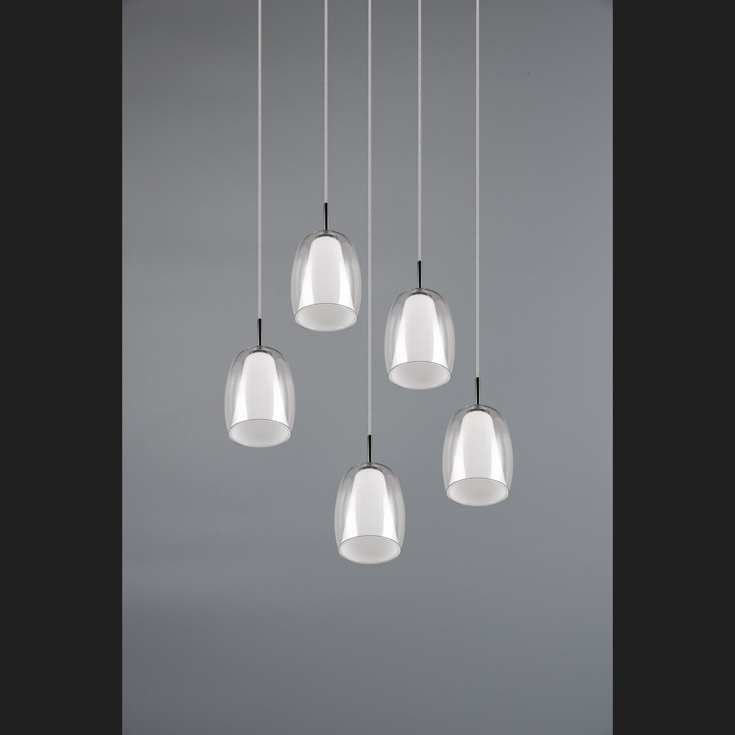 Barret  - Pendant - White - TRIO Select