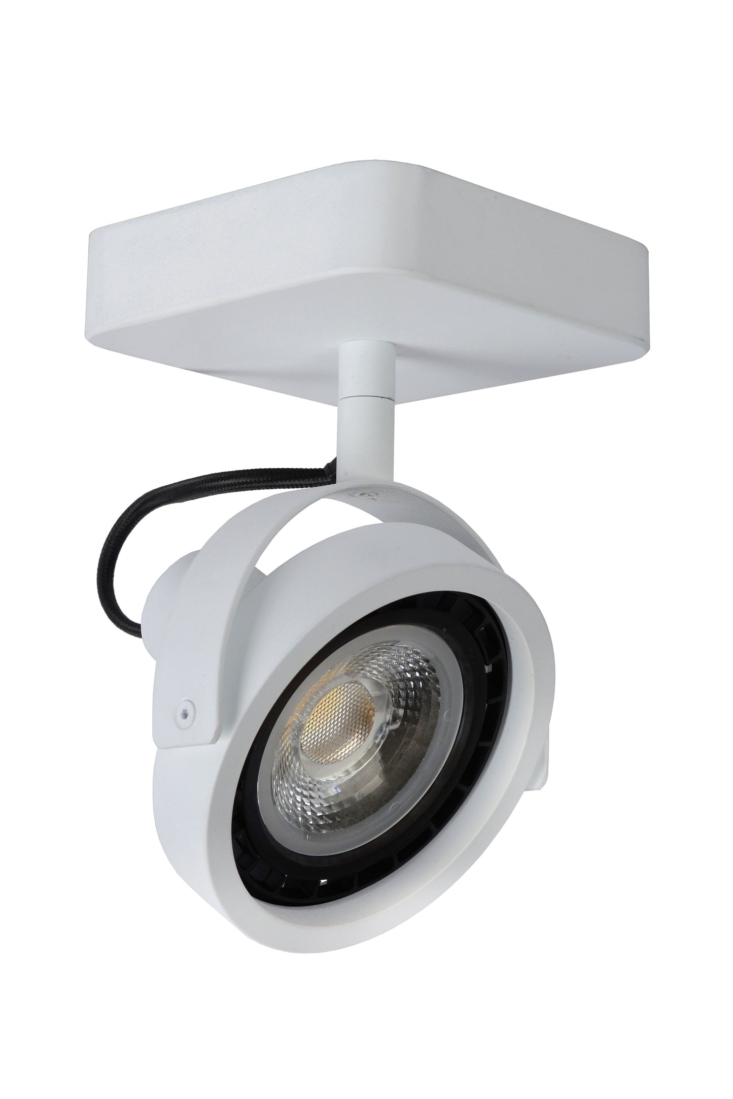 Lucide TALA LED - Ceiling spotlight - LED Dim to warm - GU10 (ES111) - 1x12W 2200K/3000K - White