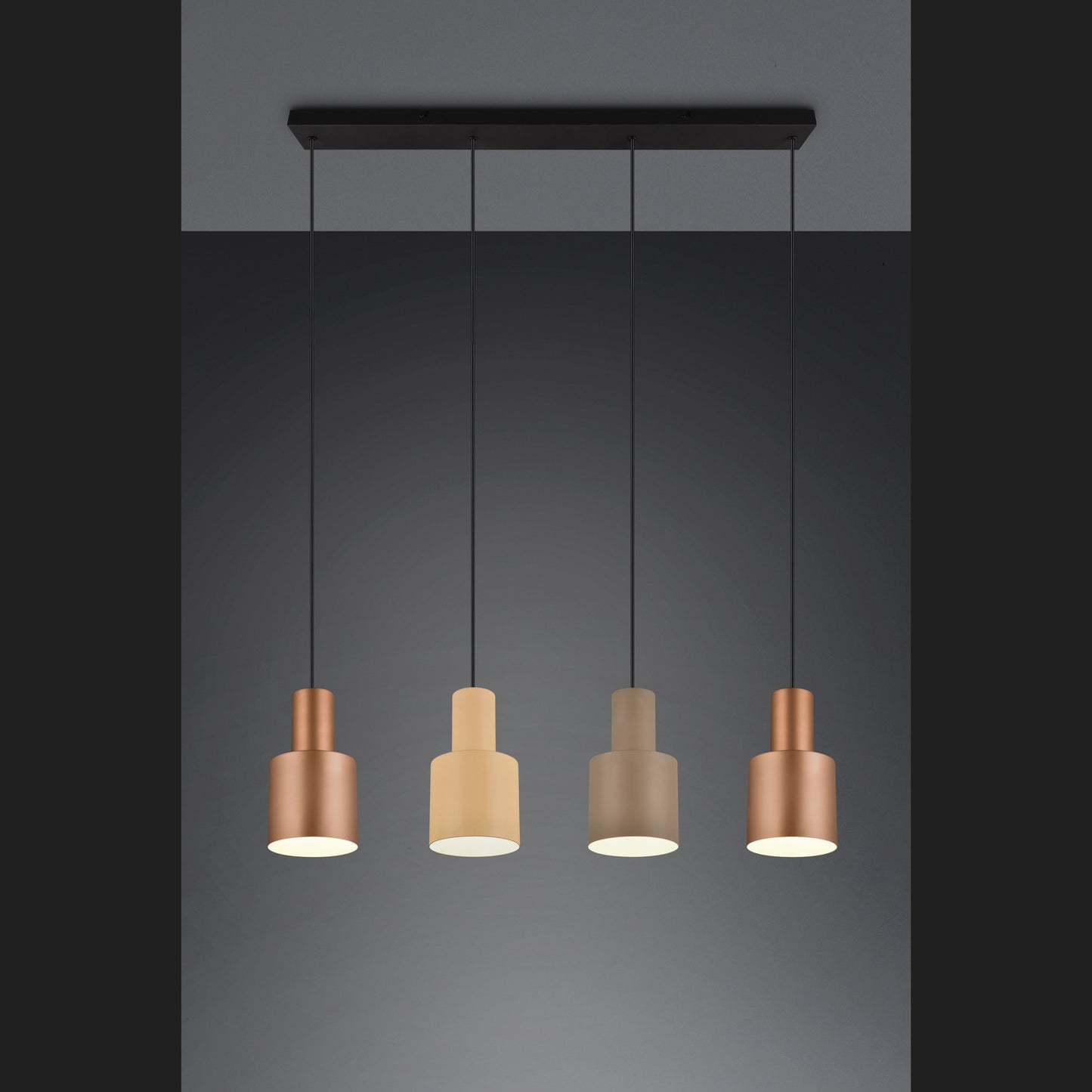 Agudo  - Pendant - Coffee - Trio
