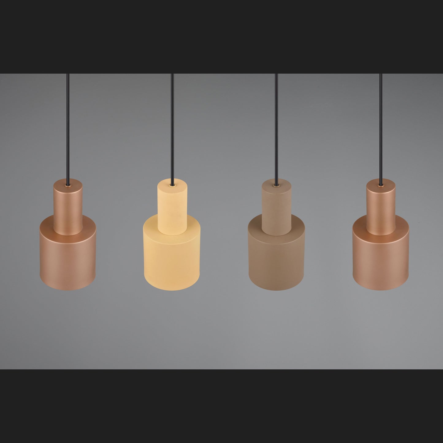 Agudo  - Pendant - Coffee - Trio