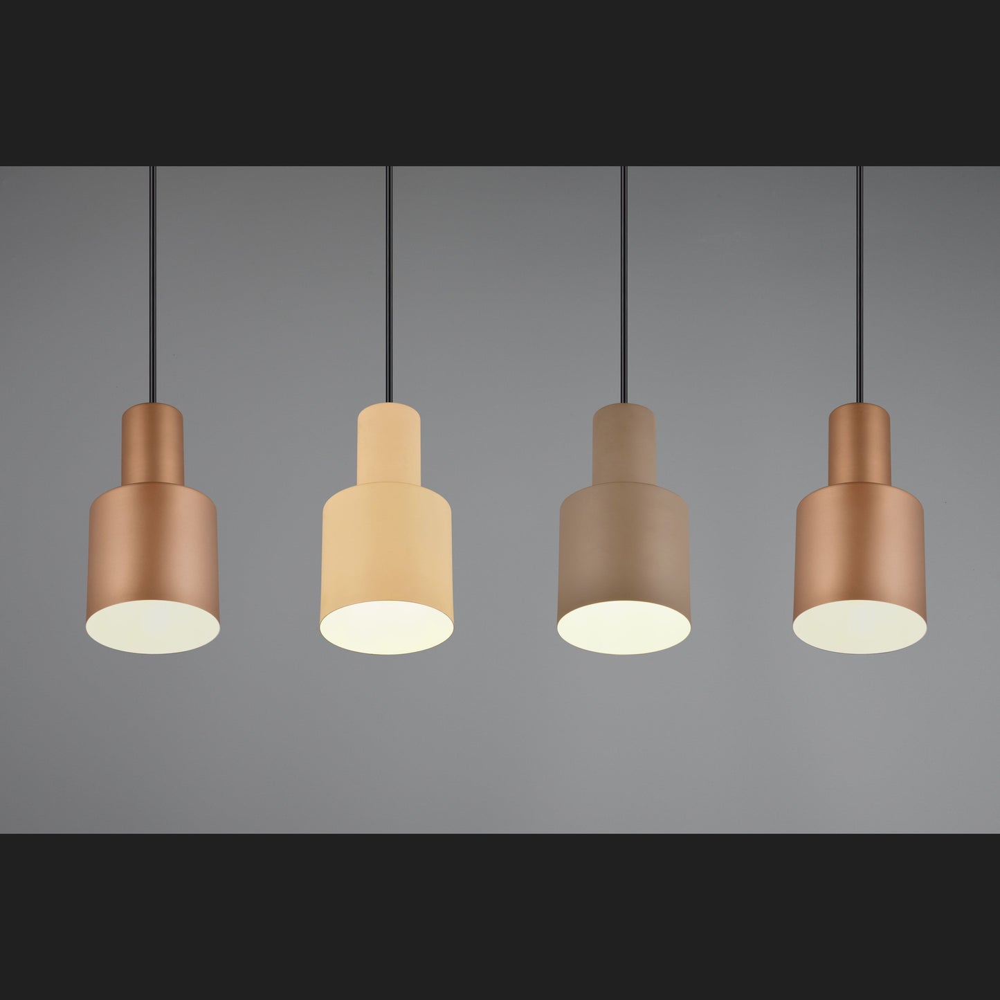 Agudo  - Pendant - Coffee - Trio